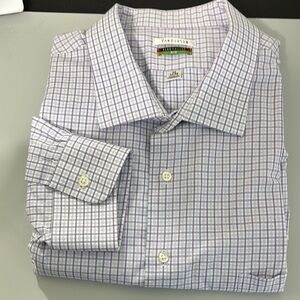 Van Heusen Men's Purple Checkered Shirt